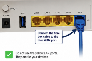 Troubleshooting Fibre No Connection or No Internet - Webafrica ...
